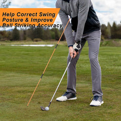 Professional 2 Pack or 4 Pack Collapsible Golf Alignment Sticks, Premium 48" or 40" Alignment Golf Stick Ideal for Aiming, Putting and Swing Practice