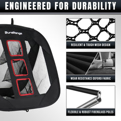 Pop-Up Golf Chipping Net - Ultimate Target Training Chip Aids for Precision & Distance, Outdoor https://amzn.to/4rVqB2l| Indoor Practice, Golfer Gift