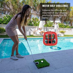 Pop-Up Golf Chipping Net - Ultimate Target Training Chip Aids for Precision & Distance, Outdoor https://amzn.to/4rVqB2l| Indoor Practice, Golfer Gift